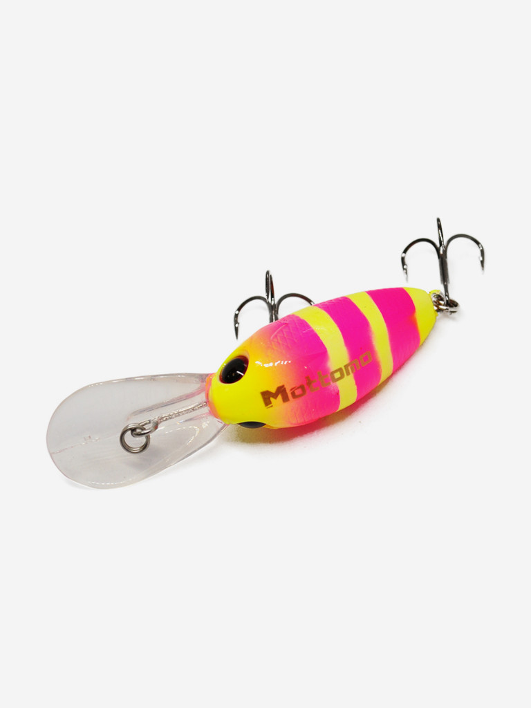 Воблер Mottomo Chubber DR 36F 4g Pink Chartreuse