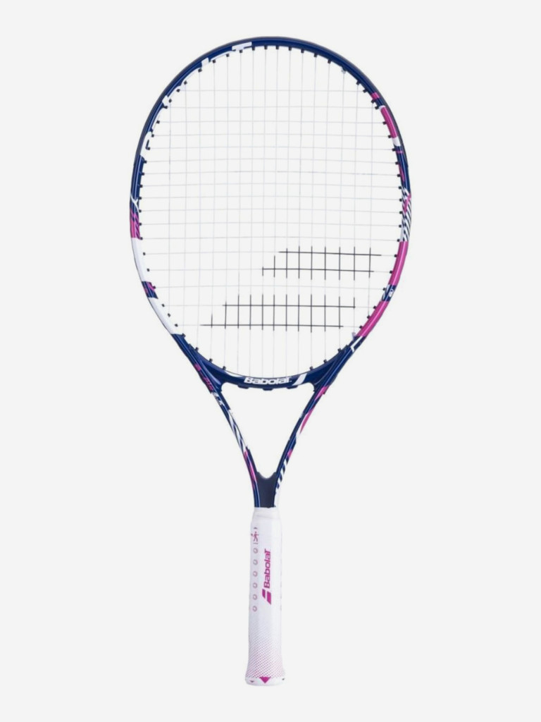 Ракетка для большого тенниса Babolat B'FLY 25 (2023), синий/розовый, ручка 00