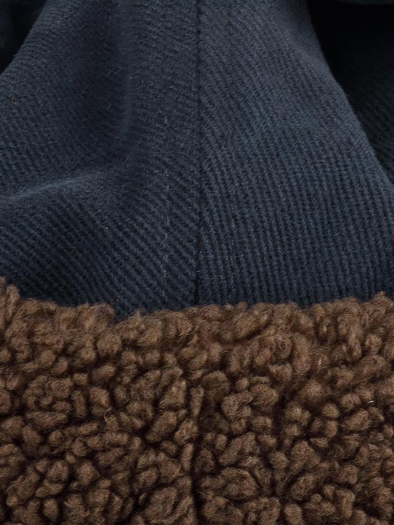 Шапка-ушанка STETSON 9291106 BOMBER CAP SOFT COTTON/CORD (серый)