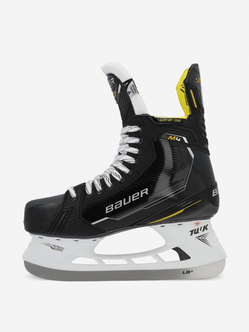 фото Коньки хоккейные bauer supreme m4 skate sr, черный