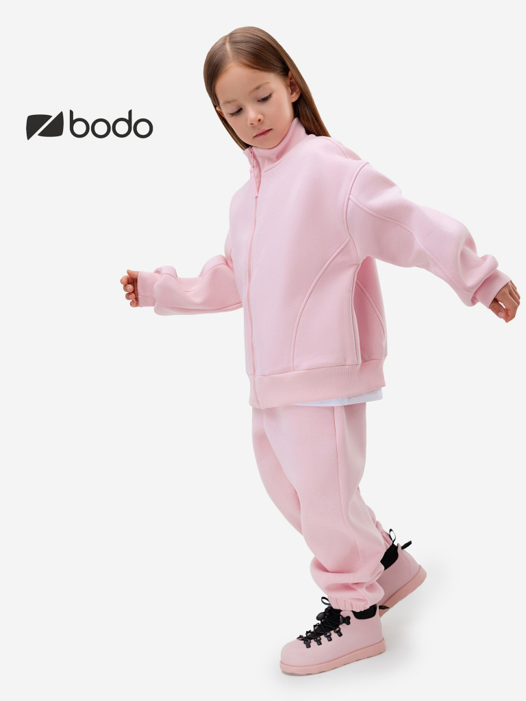 Костюм с начесом для девочек bodo