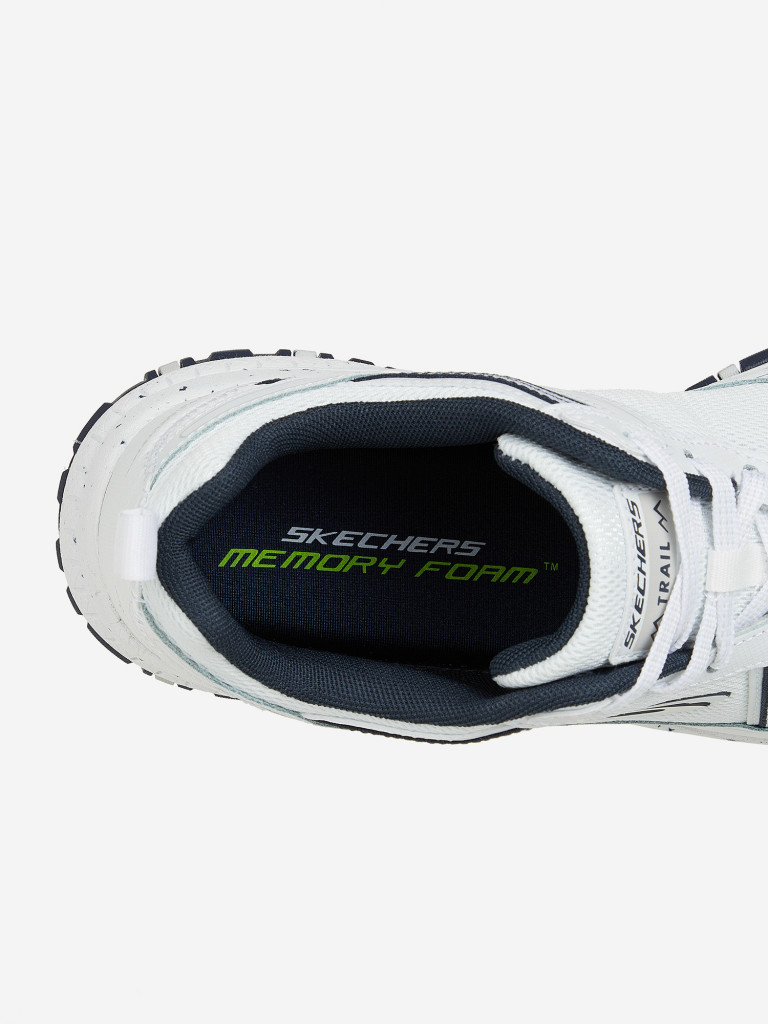 Кроссовки мужские Skechers Hillcrest арт. 237266 белый/синий цвет ...