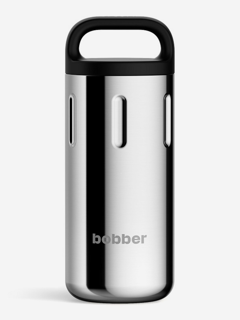 Термокружка BOBBER Bottle с ручкой 590 мл, тепло до 8 часов, зеркальный