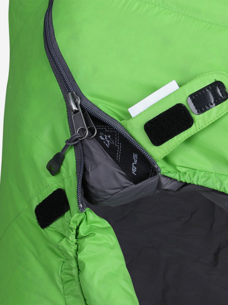 Спальный мешок пуховый Сплав Adventure Comfort лайм 205