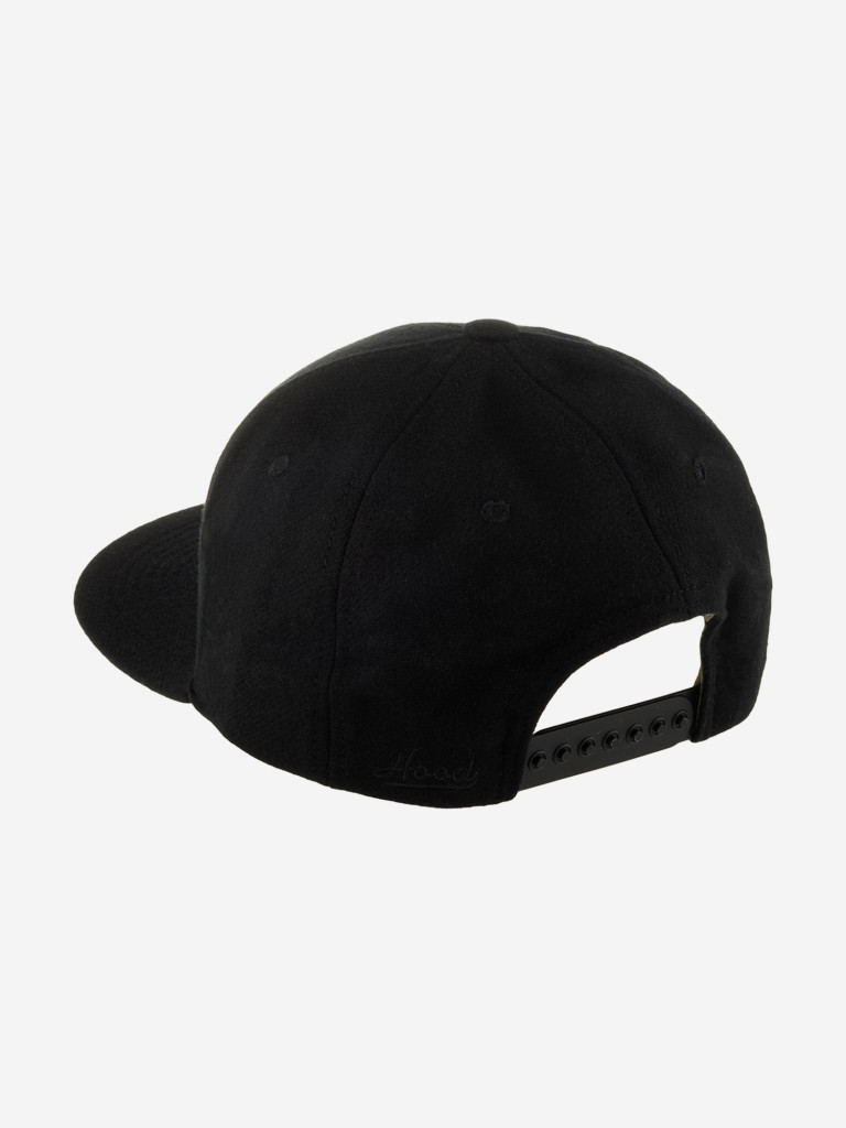 Бейсболка с прямым козырьком HOOD 100-MWL076-IL011-BK Chicago Name (черный)