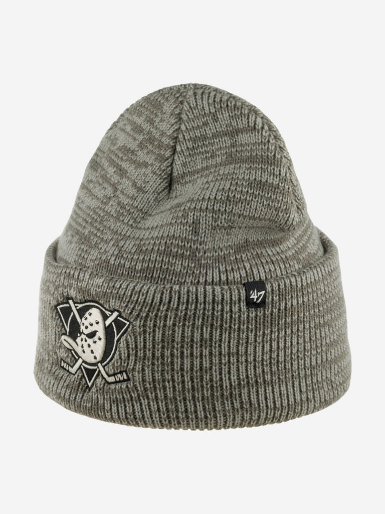Шапка с отворотом 47 BRAND H-BRNFZ25ACE-DYA Anaheim Ducks NHL (серый)