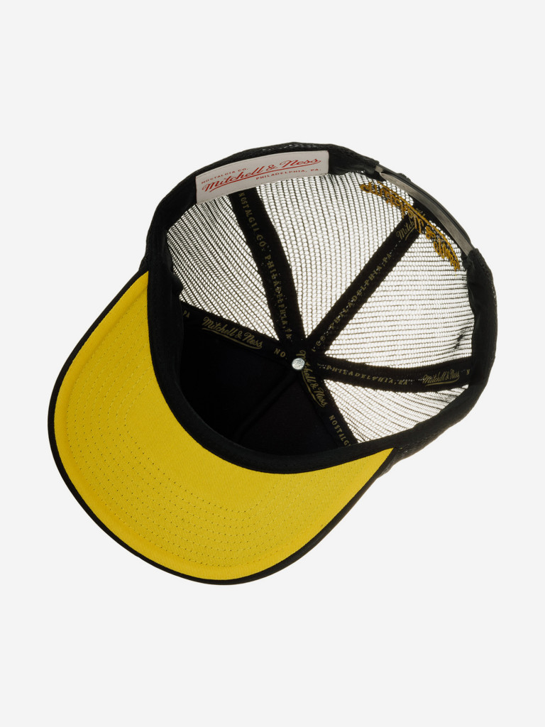 Бейсболка с сеточкой MITCHELL NESS HHSS7570-CLBYYPPPBLCK Hip Hop (черный)