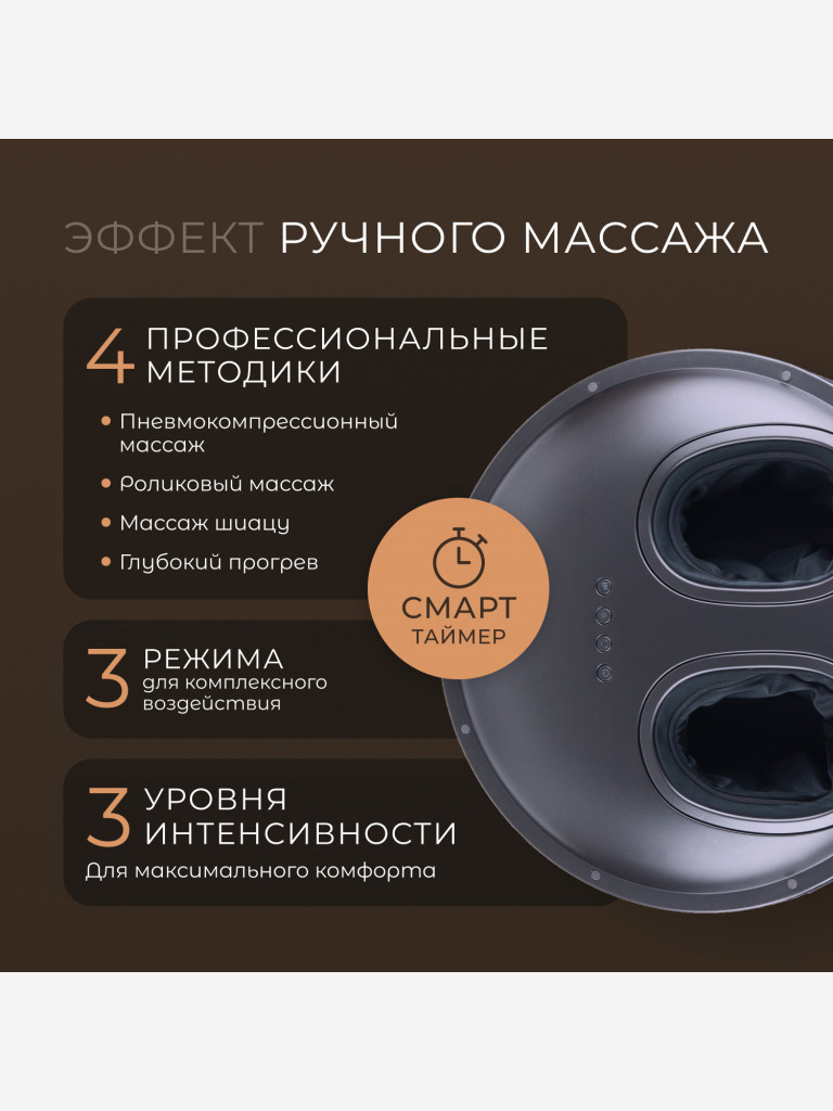 Массажер для ног беспроводной Gezatone AMG725W