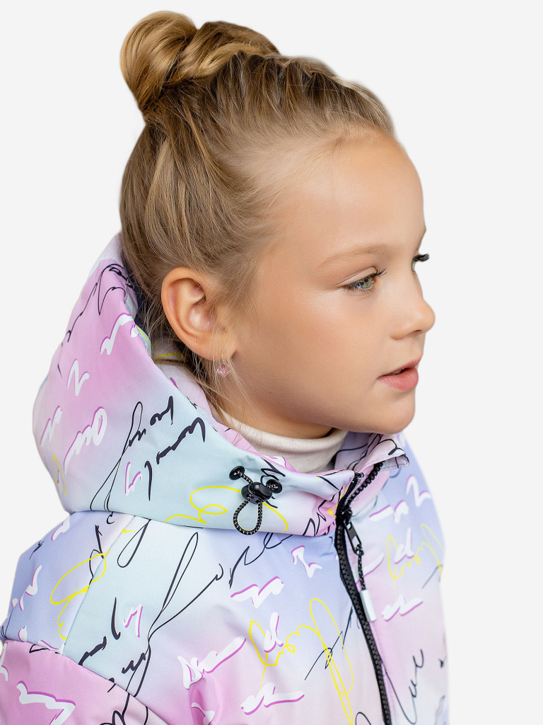 Парка для девочки batik Латифа мультиколор