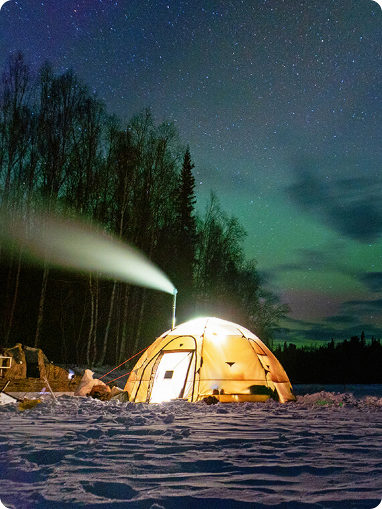 Палатка всесезонная МФП-5 Берег Хаки двухслойная