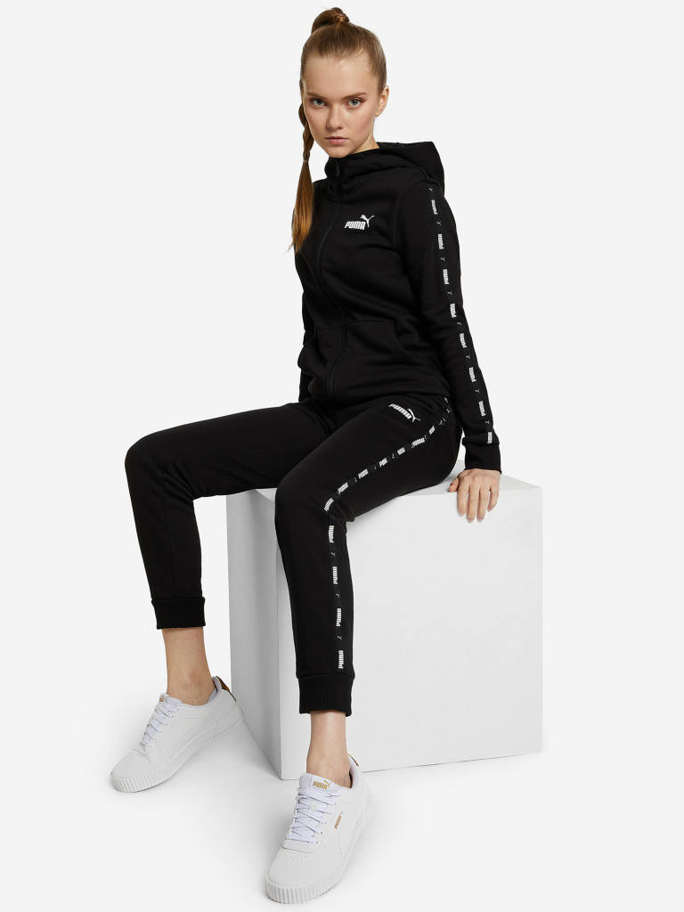 Толстовка женская PUMA Power Tape Full-Zip