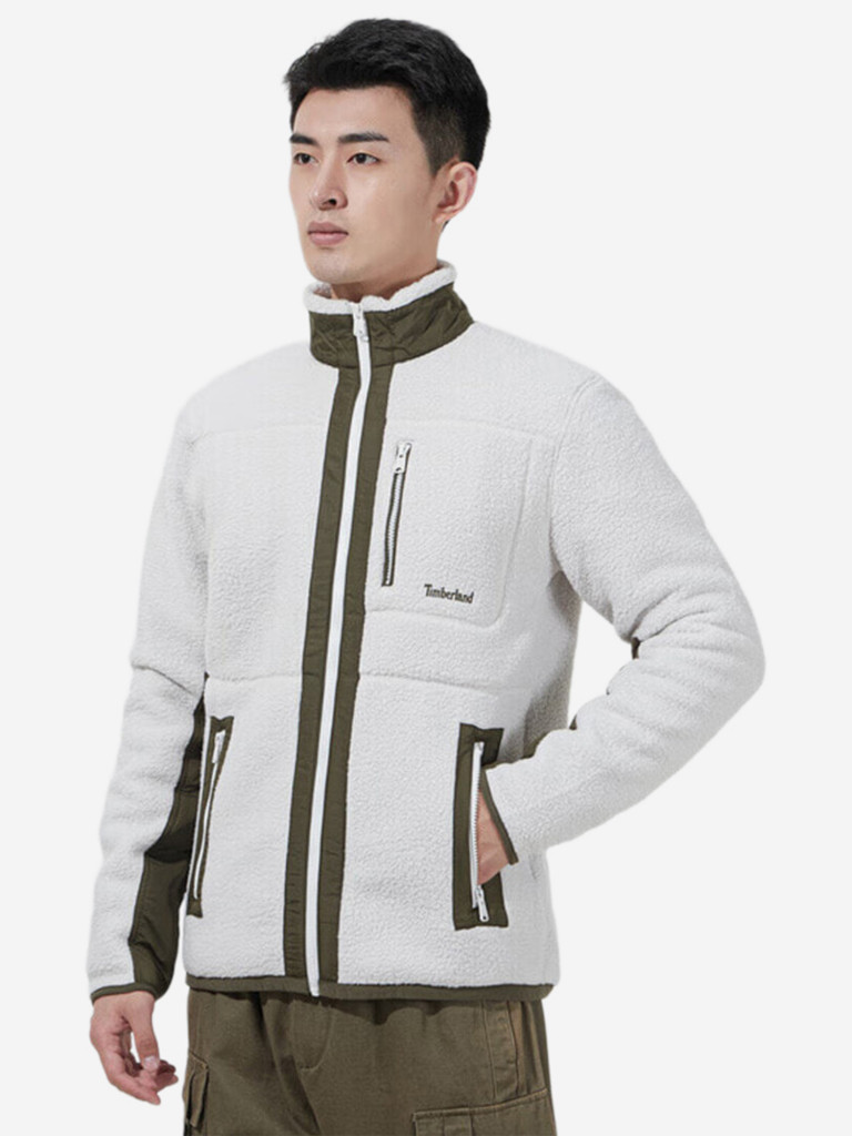 Куртка Timberland Velvet-feel Coat White Sand