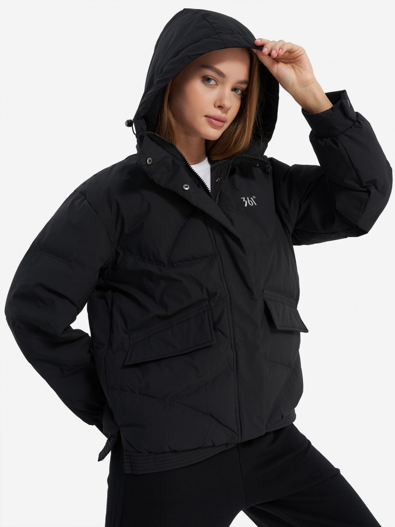 Пуховик женский 361 Черный 16999₽