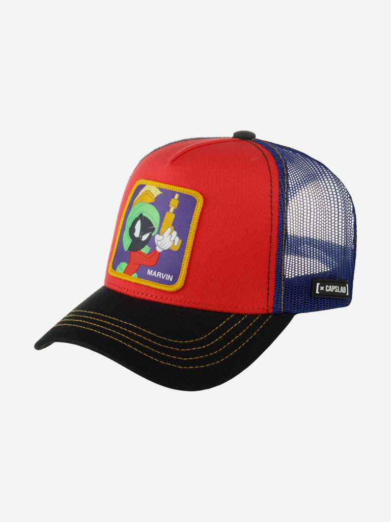 Бейсболка с сеточкой CAPSLAB CL/LOO7/1/CAS/MA2 Looney Tunes Marvin the Martian (красный)