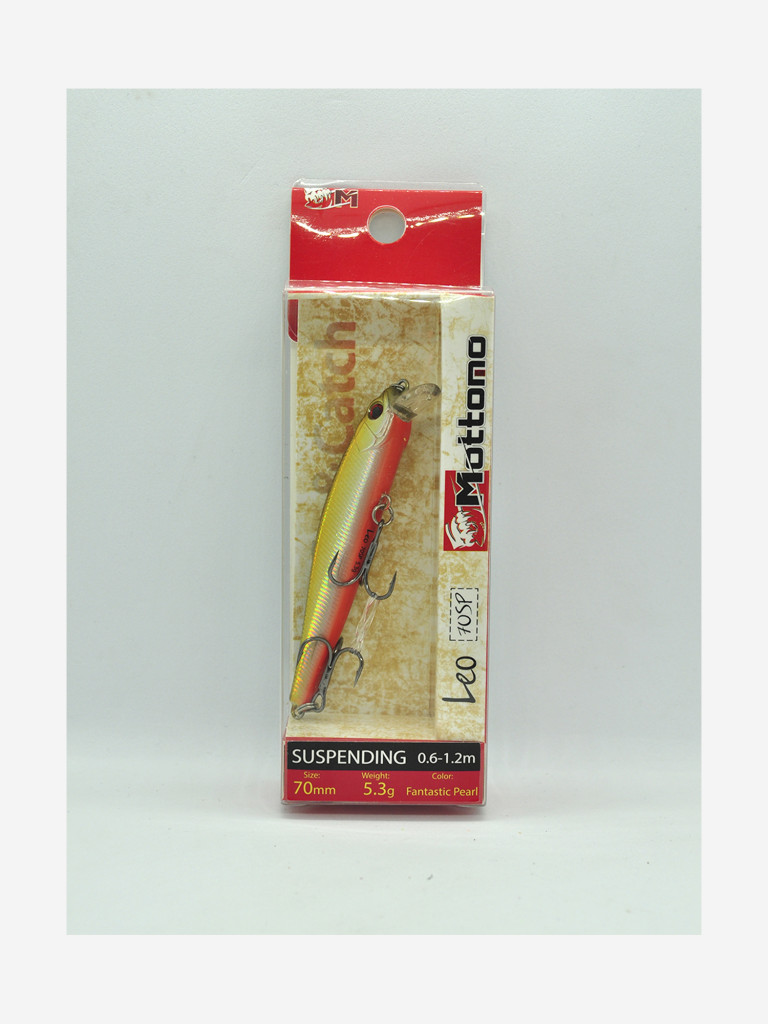 Воблер Mottomo Leo 70SP 5,3g Fantastic Pearl