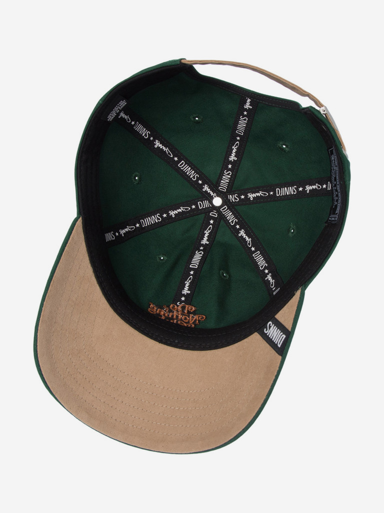 Бейсболка DJINNS Dad Cap DNC 30th (зеленый)
