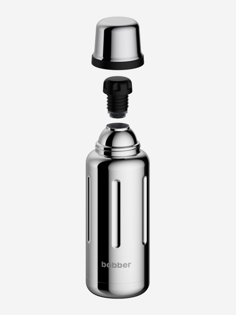 Термос вакуумный для напитков BOBBER Flask 770 мл, тепло до 36 часов, зеркальный