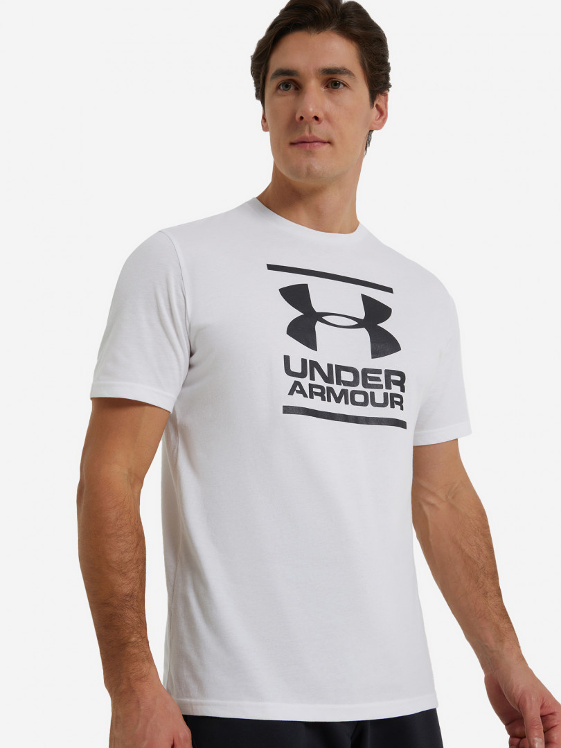 фото Футболка мужская under armour, белый