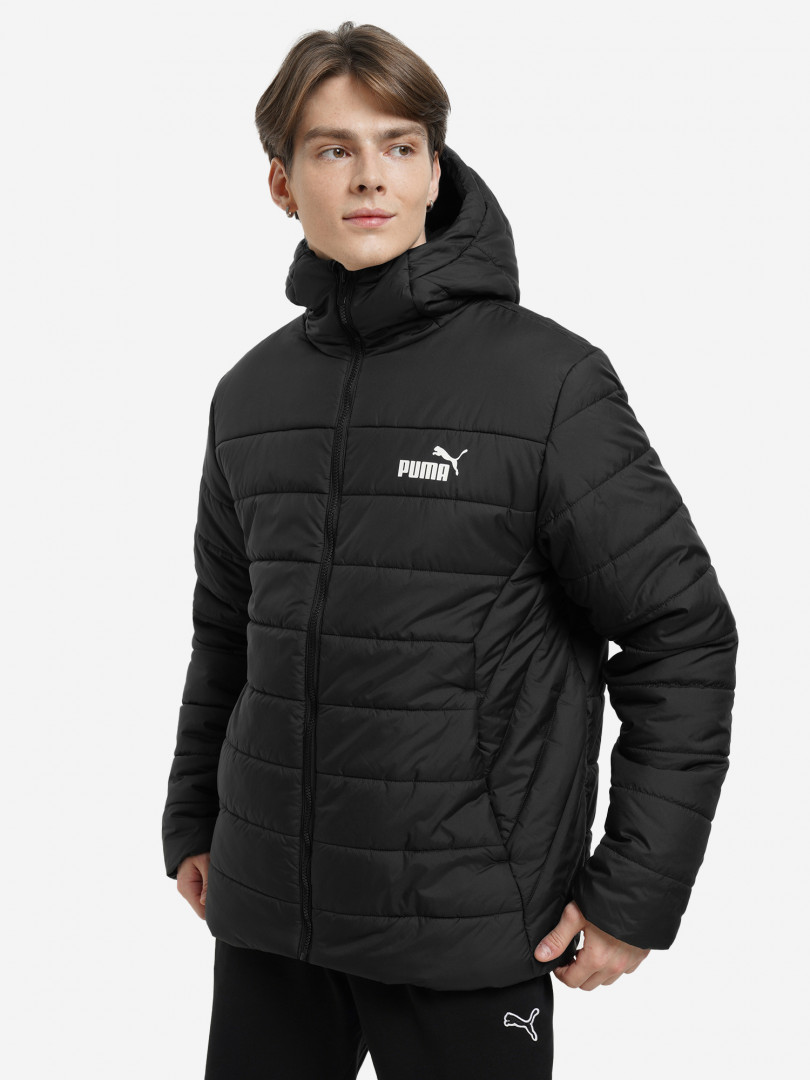 фото Куртка утепленная мужская puma essentials, черный