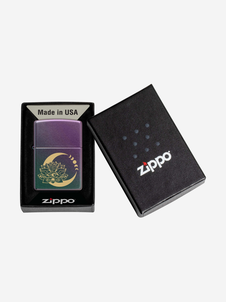 Зажигалка бензиновая ZIPPO 48587 Lotus Moon