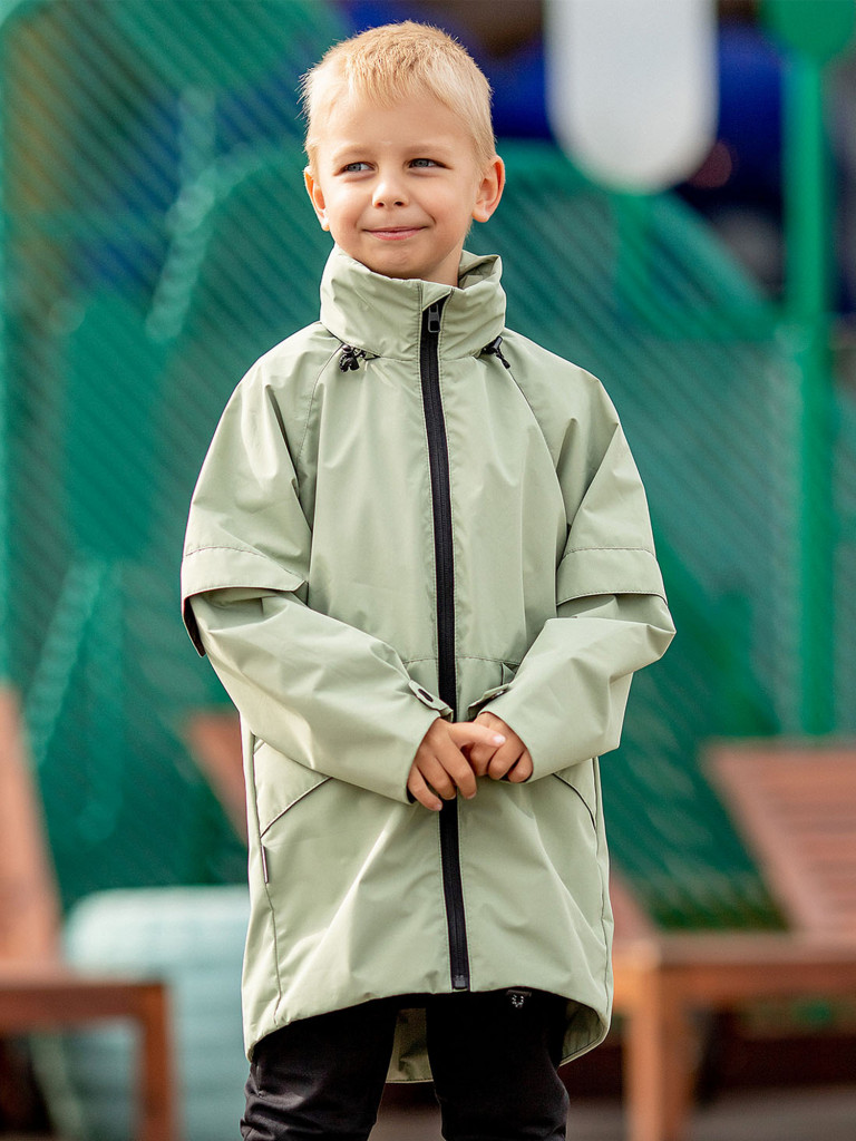 Куртка-парка для мальчика batik Дрим шалфей