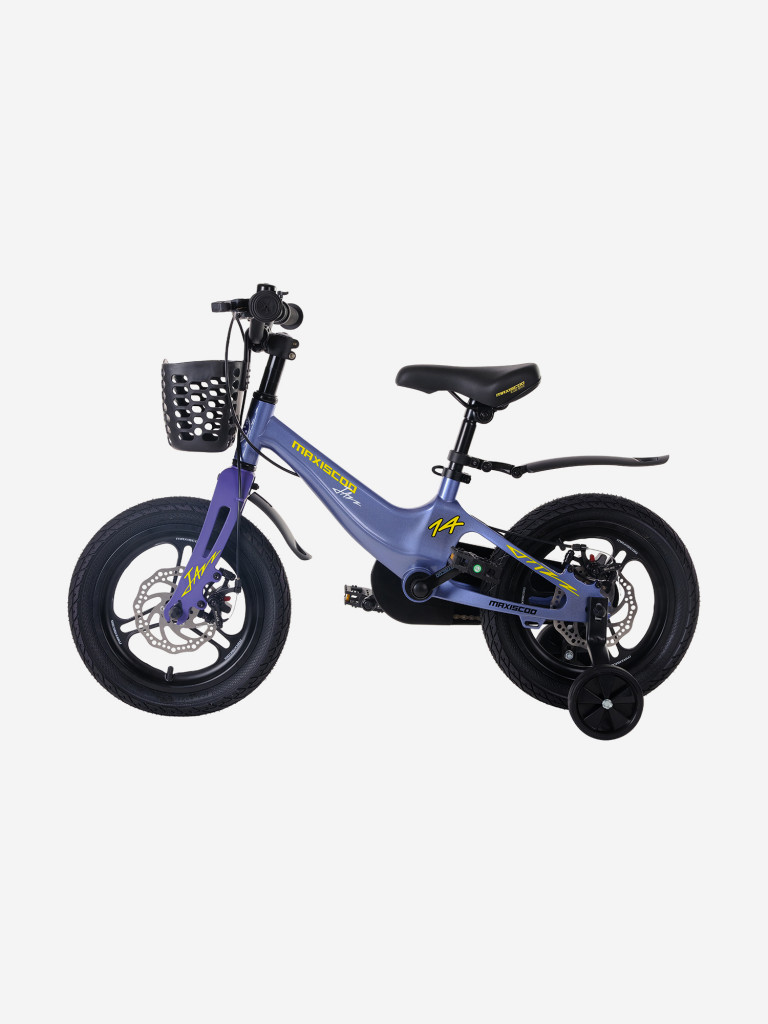 Велосипед детский Maxiscoo JAZZ PRO 14'', синий карбон, 2024