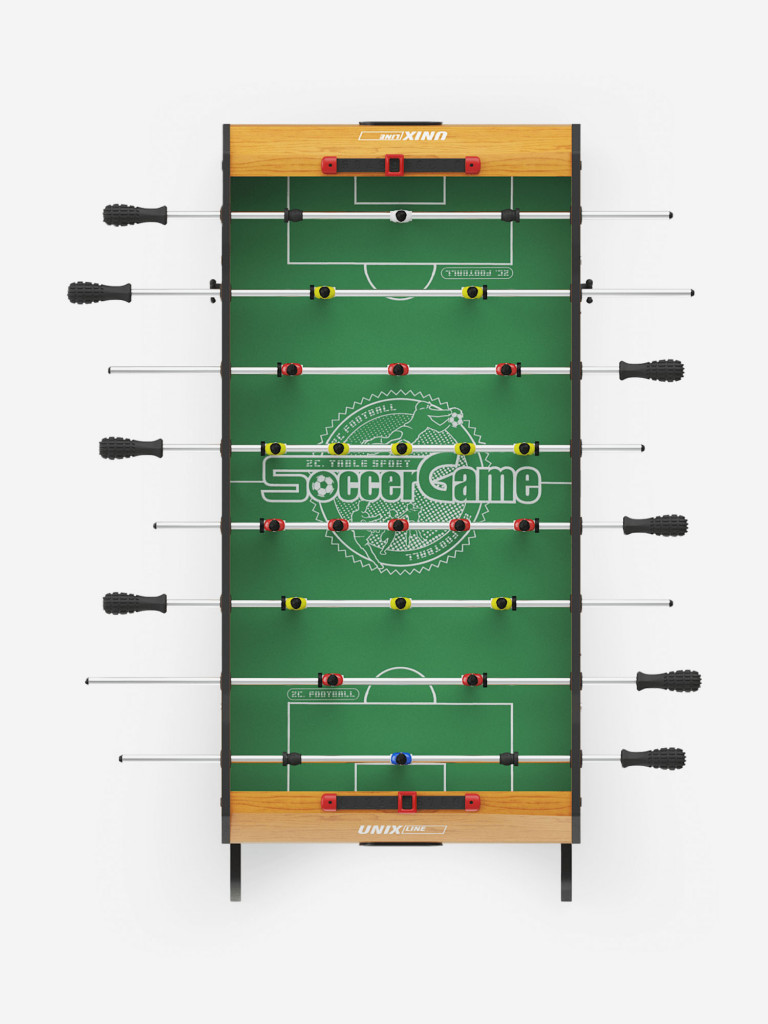 Игровой стол складной UNIX Line Футбол - Кикер 122х61 cм