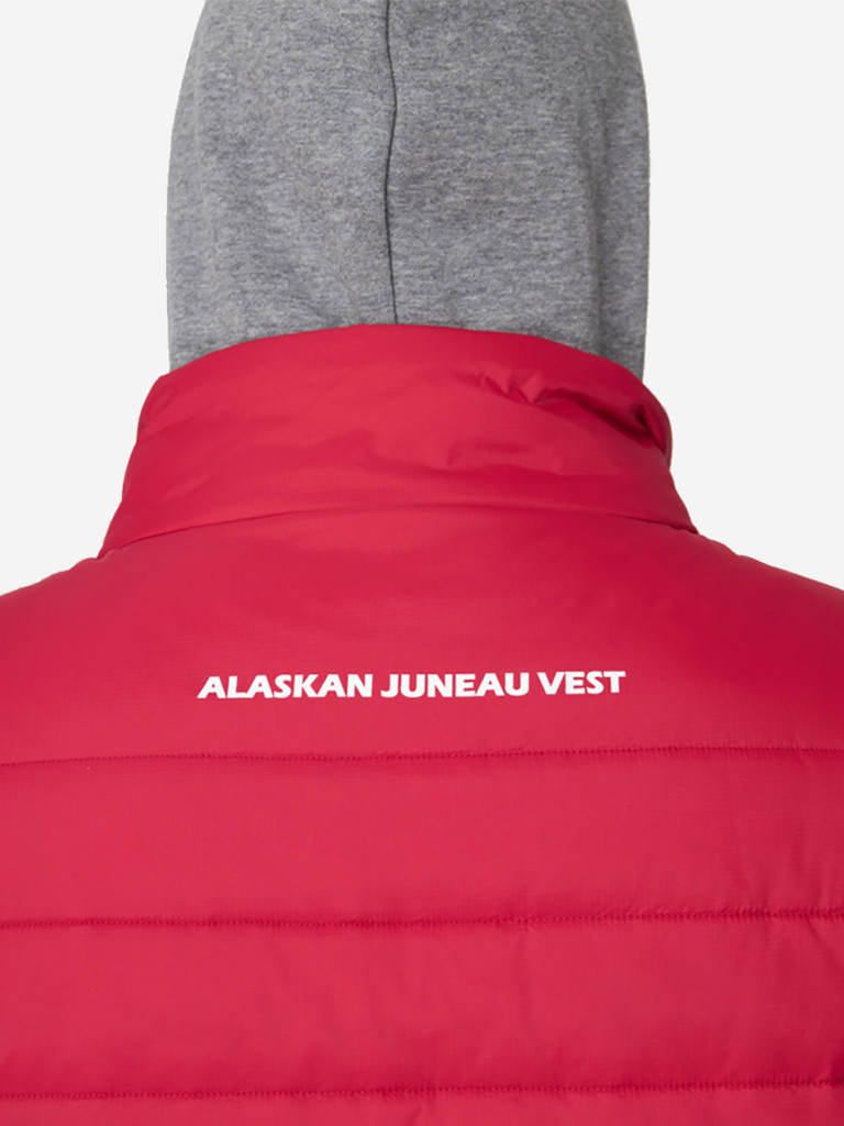 Жилет мужской Alaskan Juneau Vest Red утепленный стеганый для рыбалки и охоты