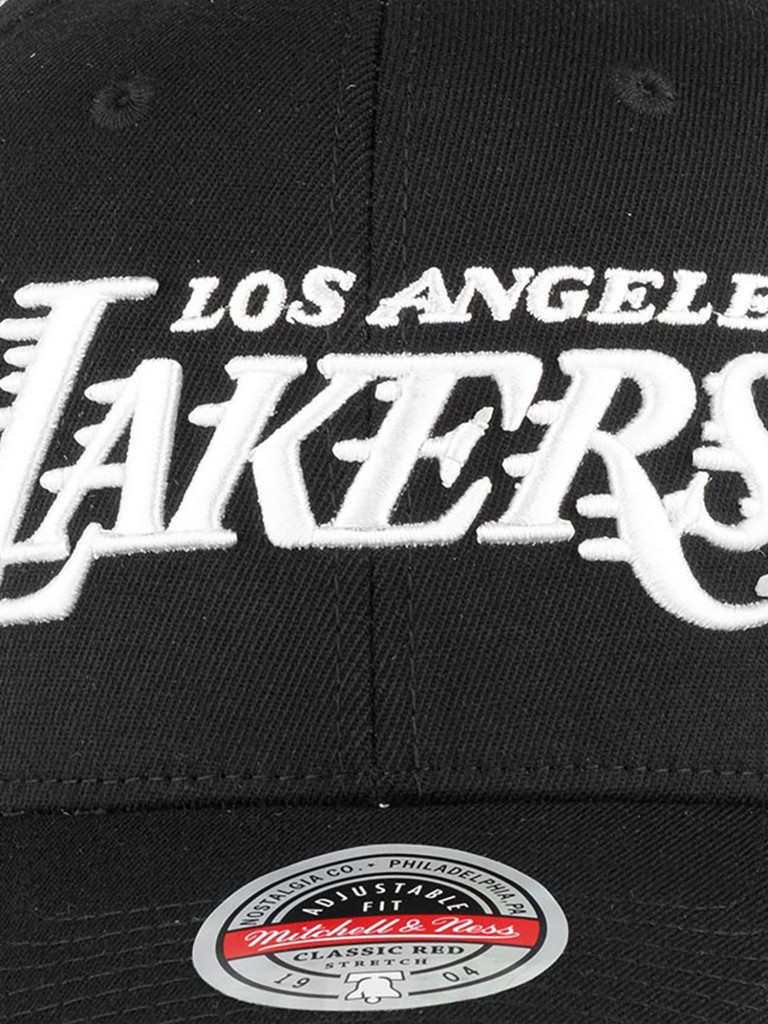 Бейсболка MITCHELL NESS 6HSSFH21HW009-LALBLCK Los Angeles Lakers NBA (черный)