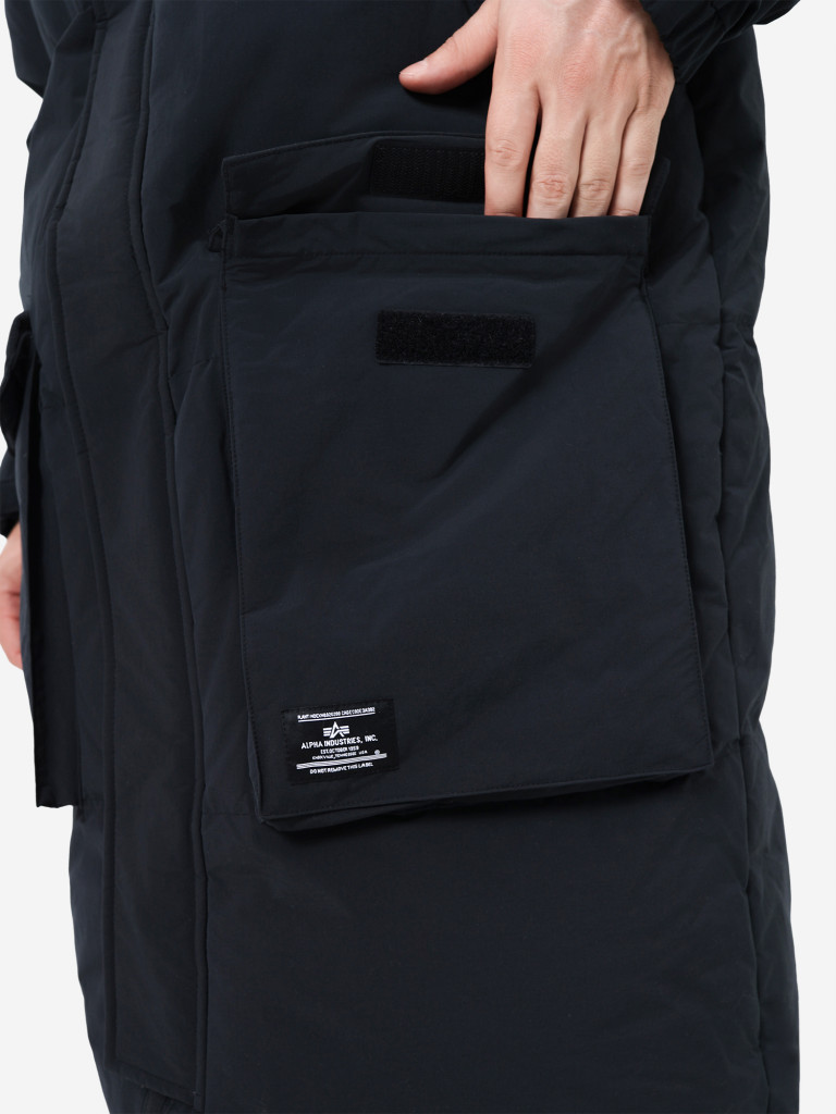 Пуховик длинный зимний мужской Long Puffer Parka Alpha Industries