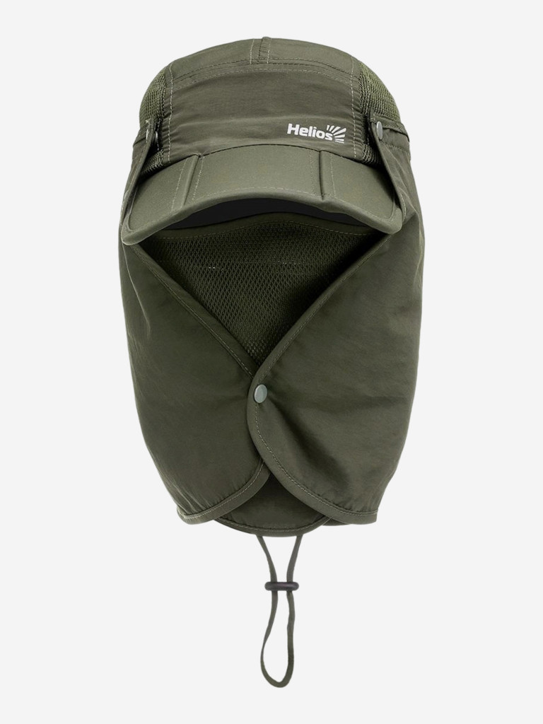 Бейсболка с защитой шеи и лица Helios для рыбалки и охоты