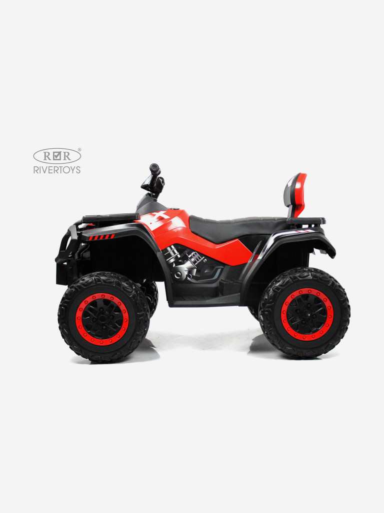 Детский электроквадроцикл RIVERTOYS T001TT 4WD красный