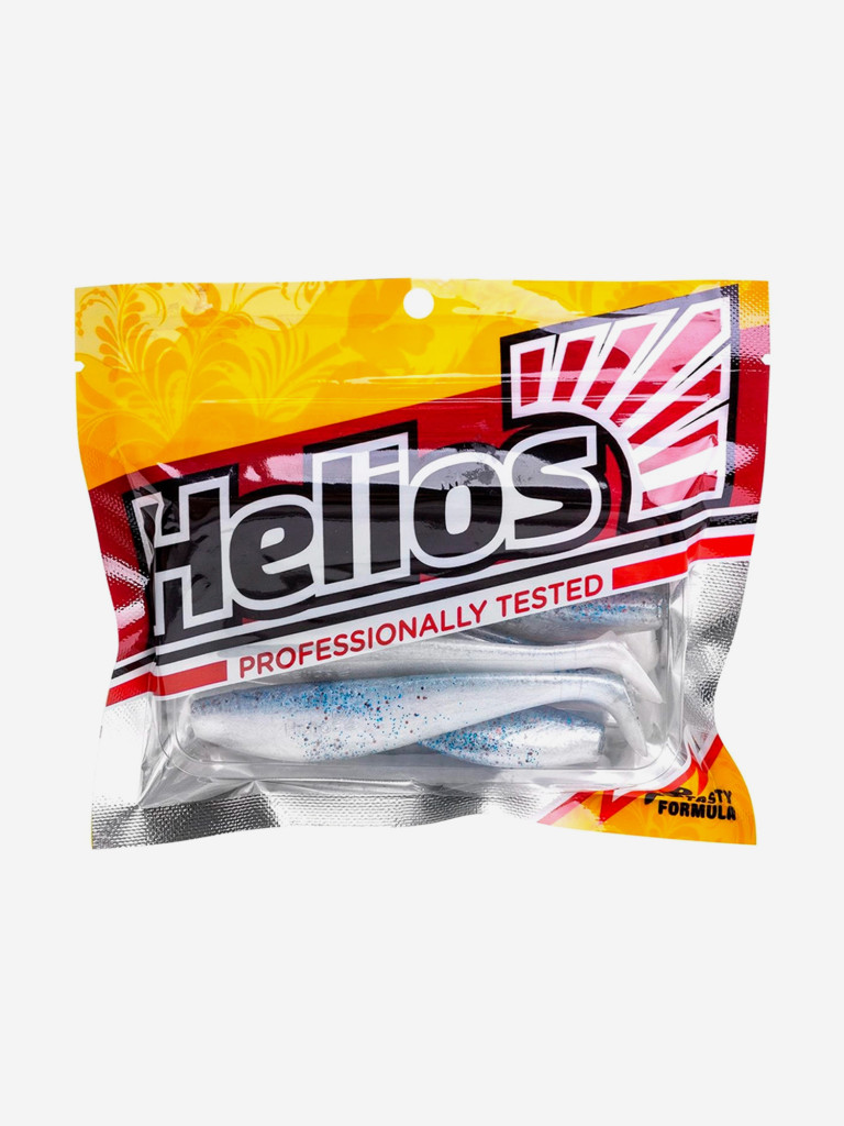 Мягкая приманка Helios Zander, 4" / 10,2 см, Blue Fish, 5 штук (HS-36-052)