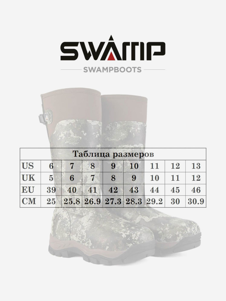 Сапоги утепленные SWAMP Kadiak 800G