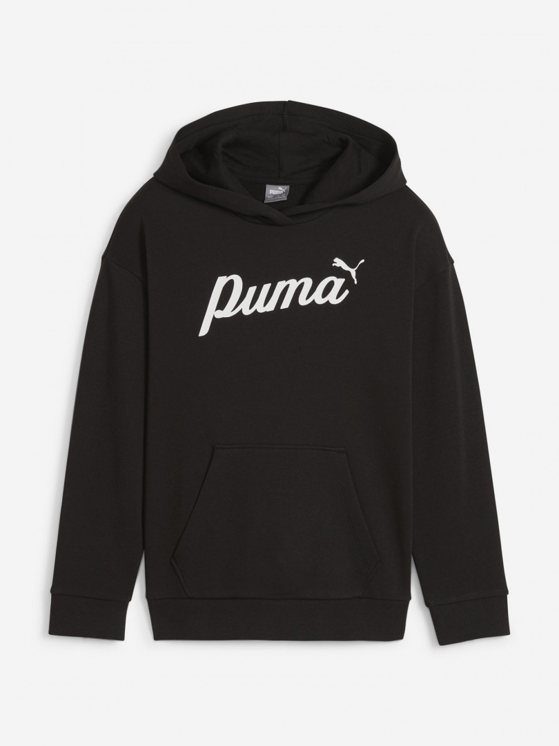 Худи для девочек PUMA Ess+ Blossom 30091570299 Черный, размер 128,164, фото 1