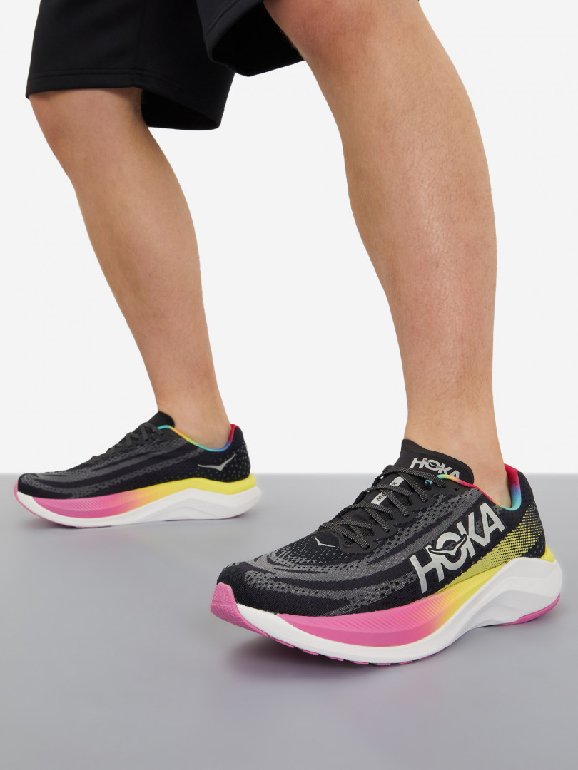 фото Кроссовки мужские hoka one one mach x, черный