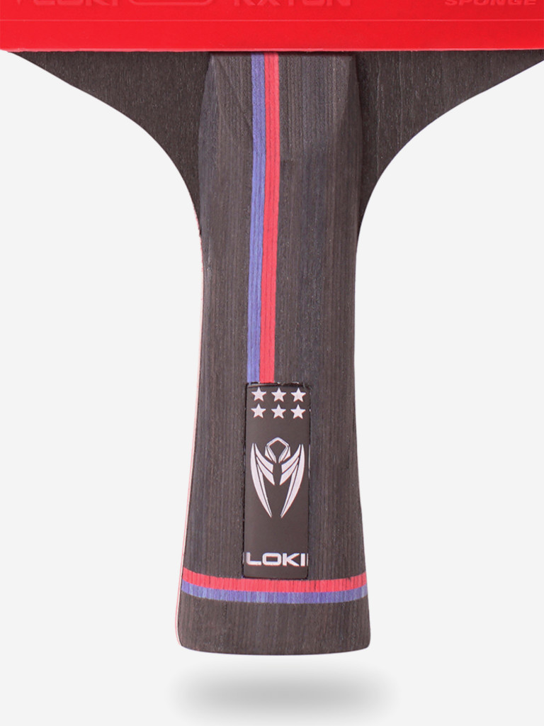 Ракетка для настольного тенниса LOKI KIRIN K6, ALL+, с чехлом (не важен пол и возраст)
