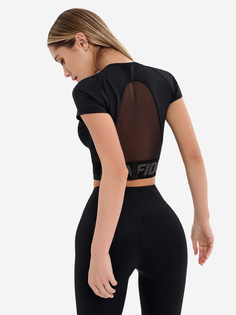 Топ женский Bona Fide: Hi-Tech Shirt "Black"