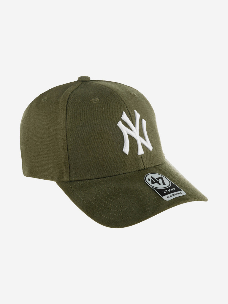 Бейсболка 47 BRAND B-MVPSP17WBP-SW New York Yankees MLB (оливковый)
