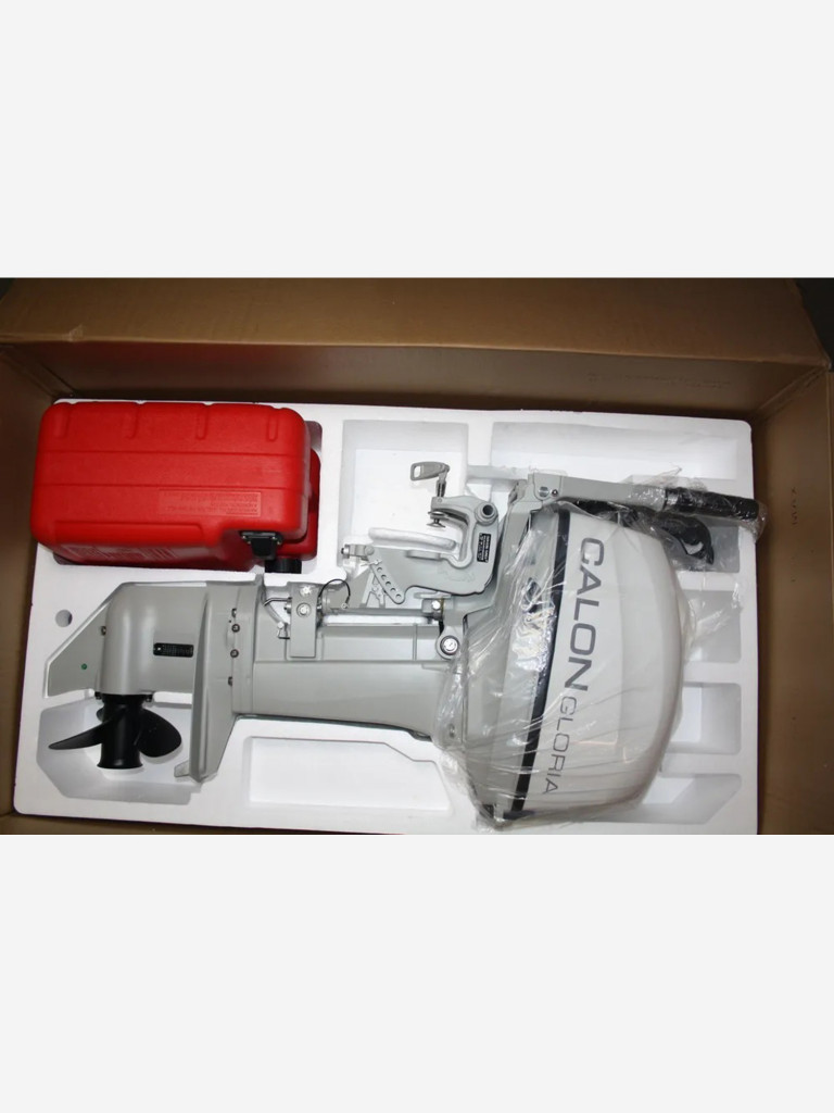 Лодочный мотор CALON GLORIA T9.9FWS-B MAX (20 л.с.) Двухтактный с комплектом дистанционного управления автозапуском и румпелем