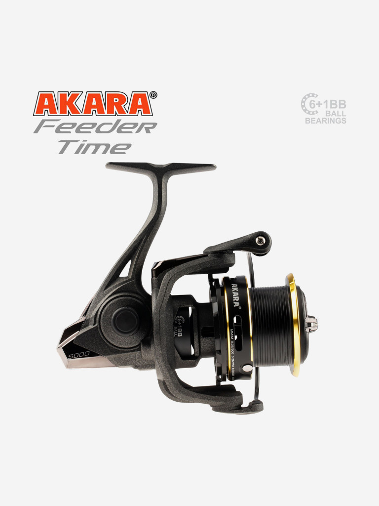 Катушка безынерционная фидерная Akara Feeder Time 5000 6+1bb