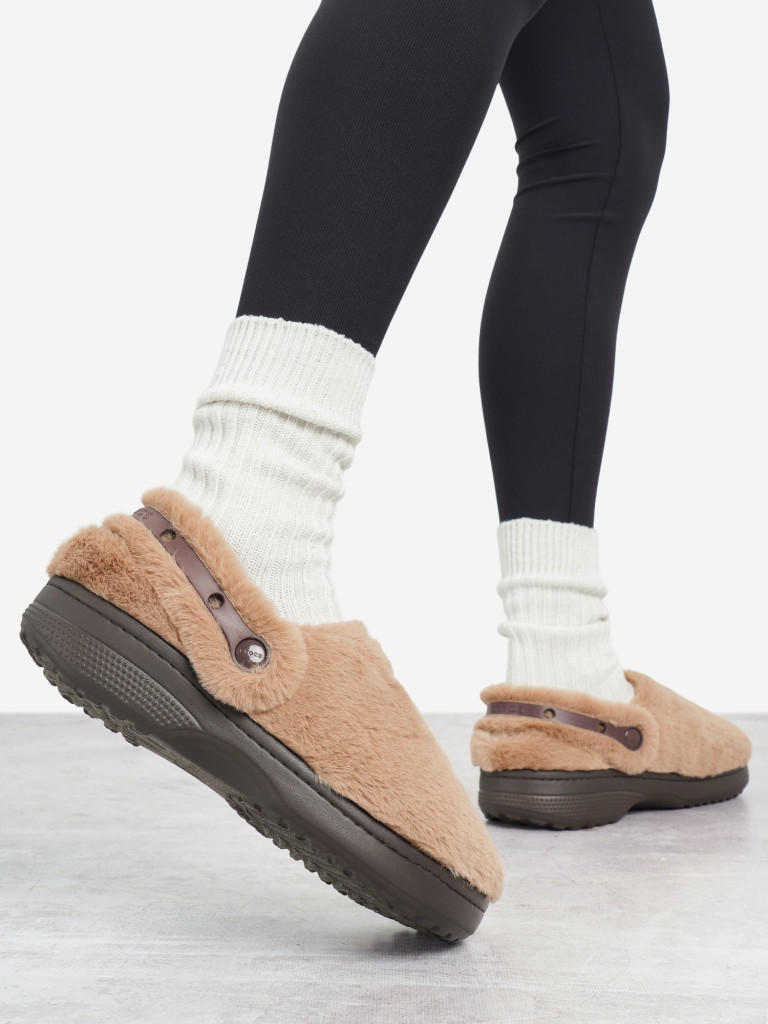 Сабо утепленные женские Crocs Classic