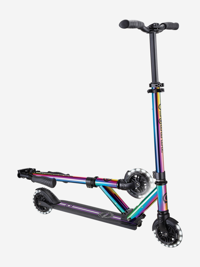 Самокат Globber FLOW ELEMENT LIGHTS NEOCHROME