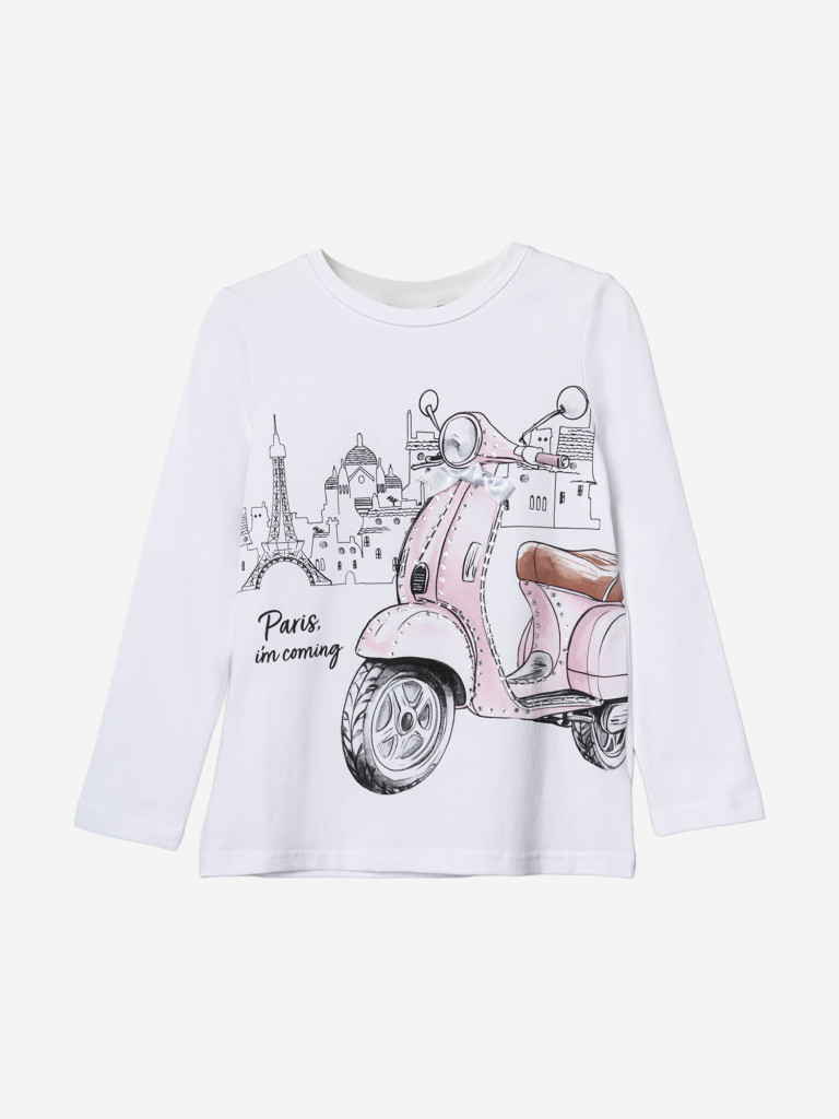 Лонгслив для девочки PlayToday