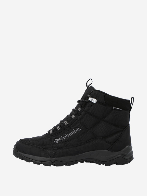 Ботинки утепленные мужские Columbia Firecamp Boot черный цвет — купить за 10999 руб., отзывы в интернет-магазине Спортмастер