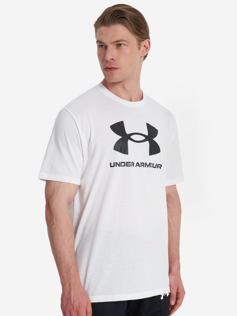 Футболка мужская Under Armour 30570060299 Белый, размер 48, 50,46, 48,50, 52,52, 54, фото 2