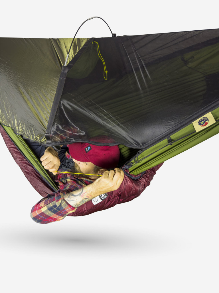 Гамак ЧиллСкилл Повеса Олива 335x165