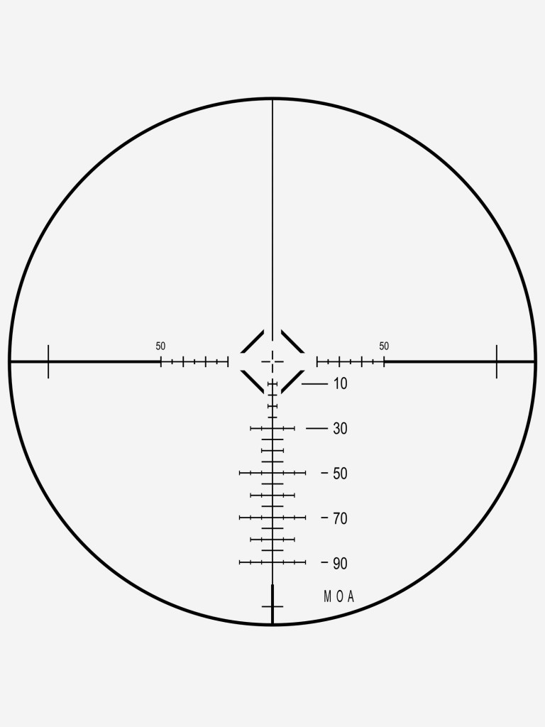 Прицел оптический Veber Wolf 1.25-5x26 IR H08