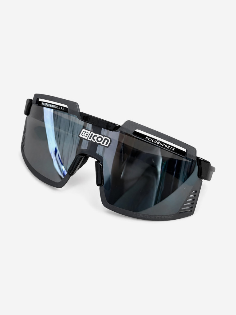 Очки спортивные Scicon AeroWatt Foza оправа Black Gloss линза SCNPP Multimirror Silver