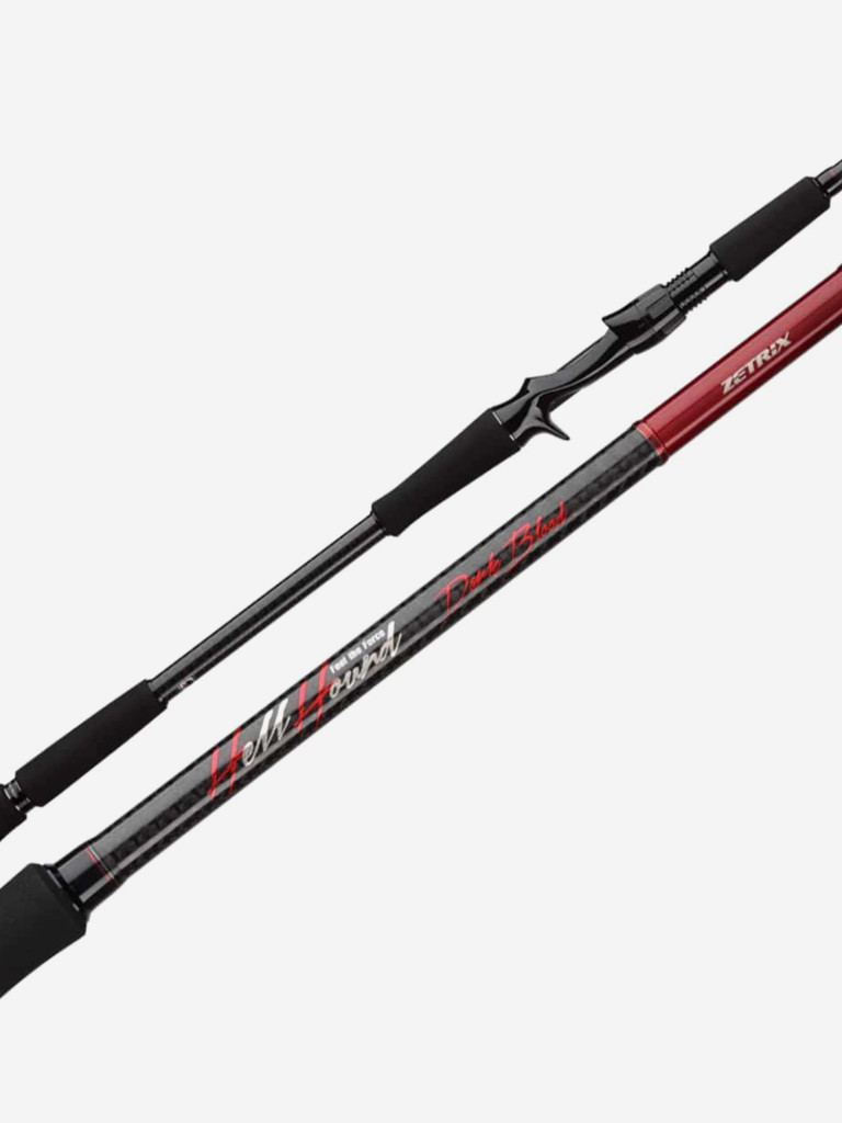 Удилище кастинговое Zetrix HellHound DarkBlood HHDC-842XH MAX 90G PE1.5-3.5